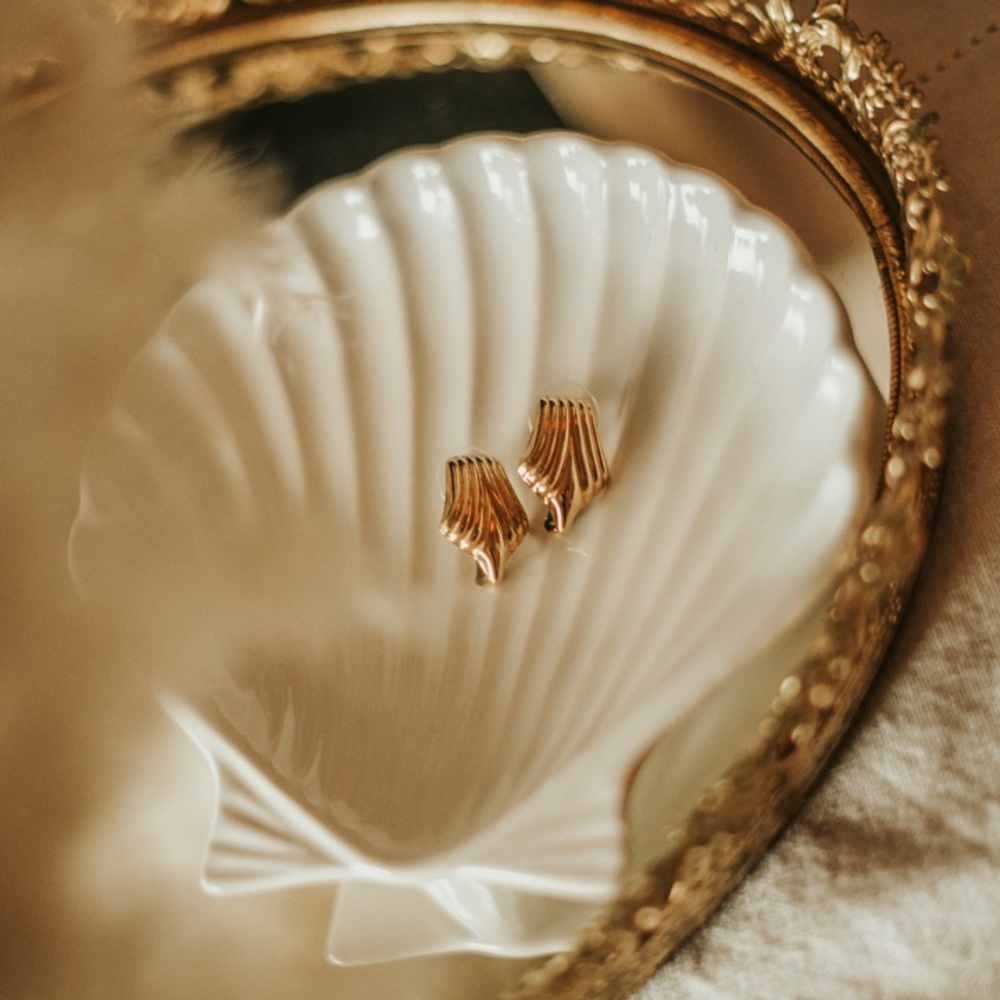 Vintage Gold Earrings